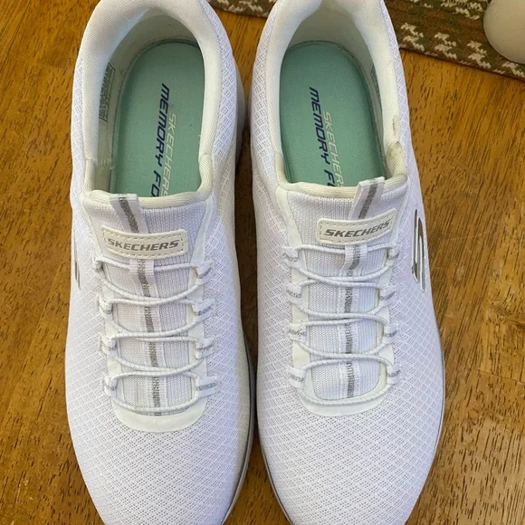 Skechers Memory Foam Slip On Sneakers - Picture 4 of 8